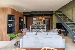 Cenote Penthouse w. Private Roof, Pool, BBQ & Gym