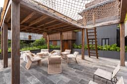 Lux 2BR Jungle Stay | Private Pool | 3min to Beach