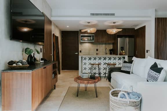 Luxe 2BR Boho Condo Tulum | Pool | Gym | Coworking