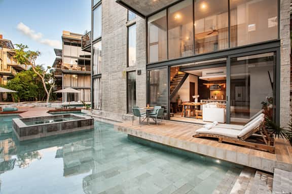 Stunning Swim Up Condo Tulum with Secret Cenote